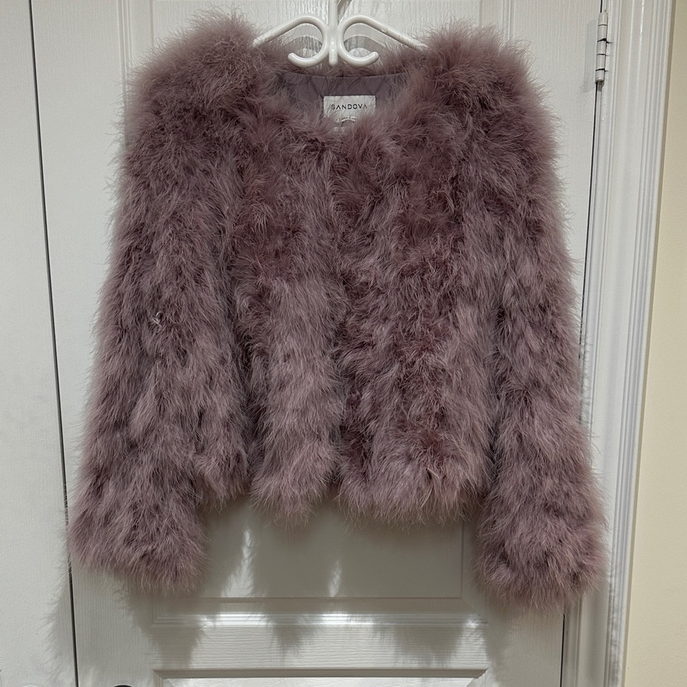 Fuzzy Mauve Jacket